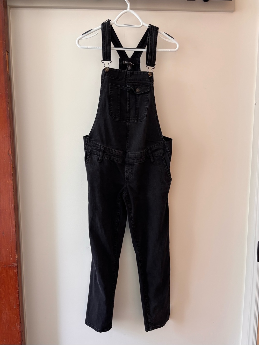 Black Women's maternity Overalls